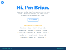 Tablet Screenshot of brianfryer.com
